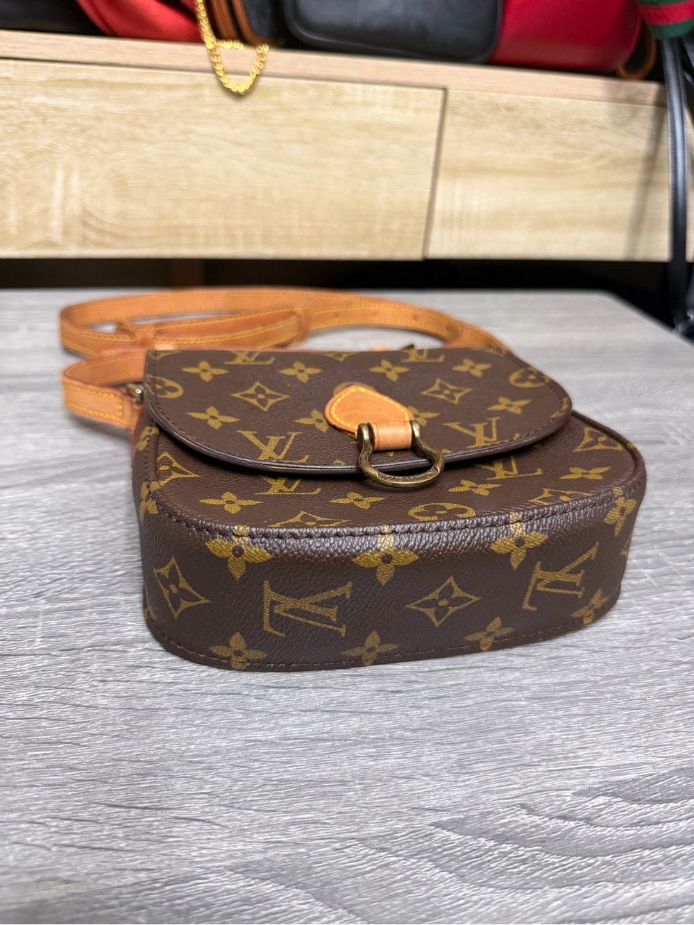 Louis Vuitton Vintage Mini St Cloud Monogram Crossbody Bag - Picture 2 of 15